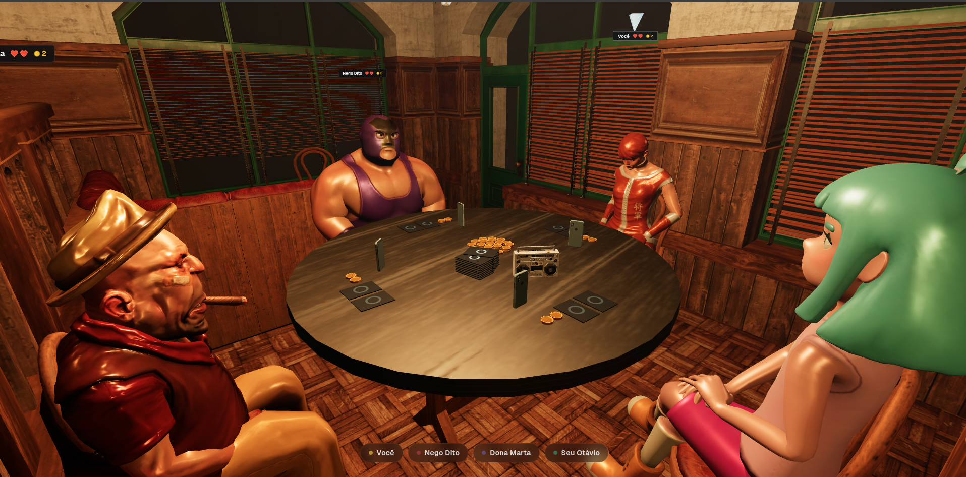 Interface do projeto Contact Game