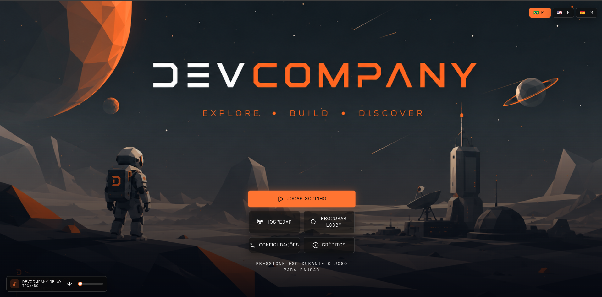Interface do projeto DevCompany